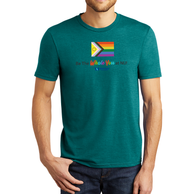 District® - Young Mens Tri-Blend Crew Neck Tee - 2023 Pride 1