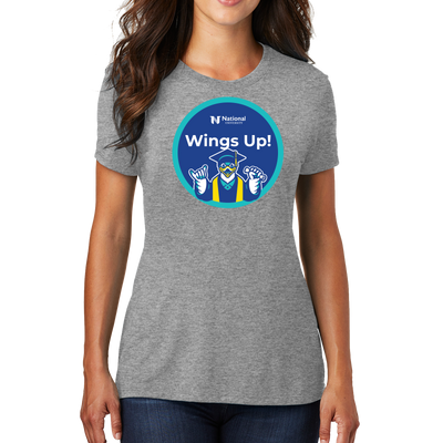 District Made® Ladies Perfect Tri® Crew Tee - NU Class of 2025 - 2