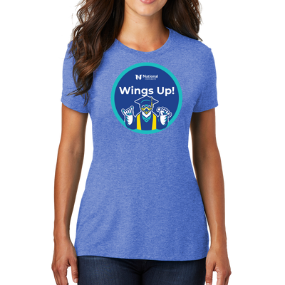 District Made® Ladies Perfect Tri® Crew Tee - NU Class of 2025 - 2