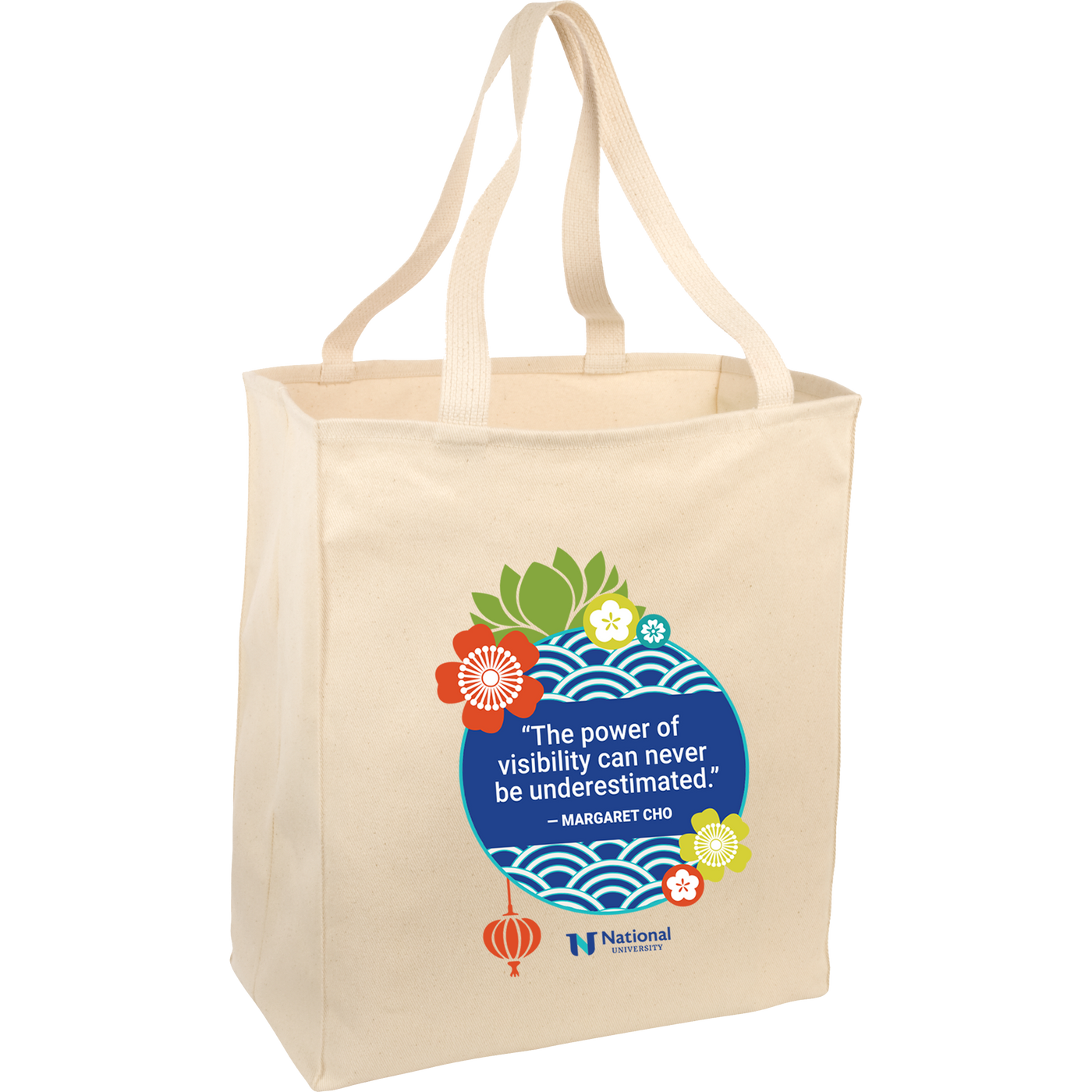 Port Authority® Ideal Twill Over-the-Shoulder Grocery Tote - AAPI Heritage Month
