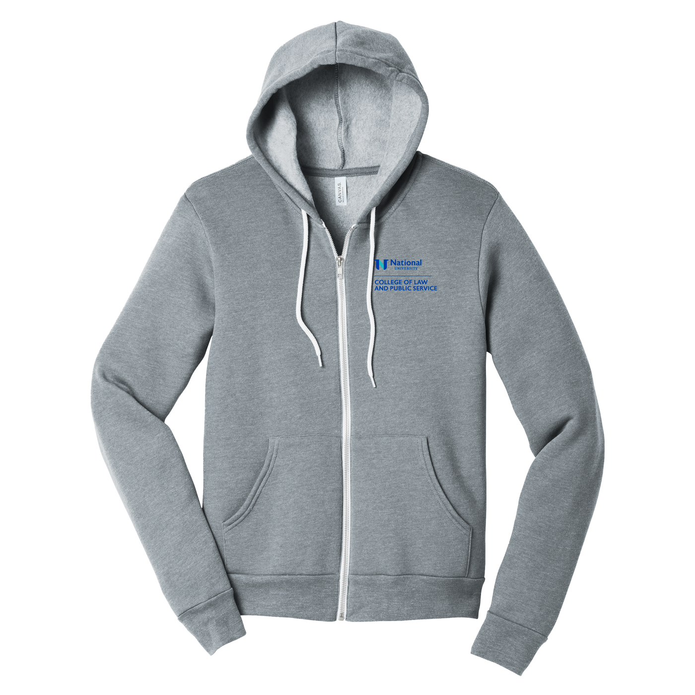BELLA+CANVAS ® Unisex Sponge Fleece Full-Zip Hoodie - College of Law & Public Service