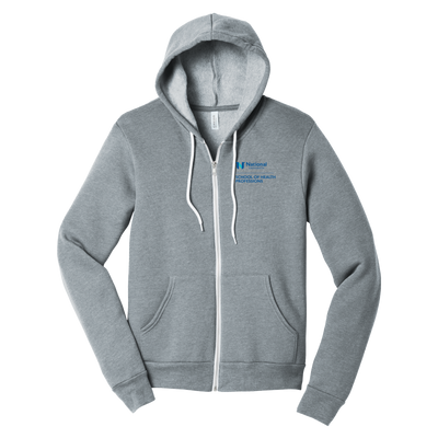 BELLA+CANVAS ® Unisex Sponge Fleece Full-Zip Hoodie - School of Health Professions