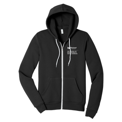BELLA+CANVAS ® Unisex Sponge Fleece Full-Zip Hoodie - JFK School of Psychology & Social Sciences