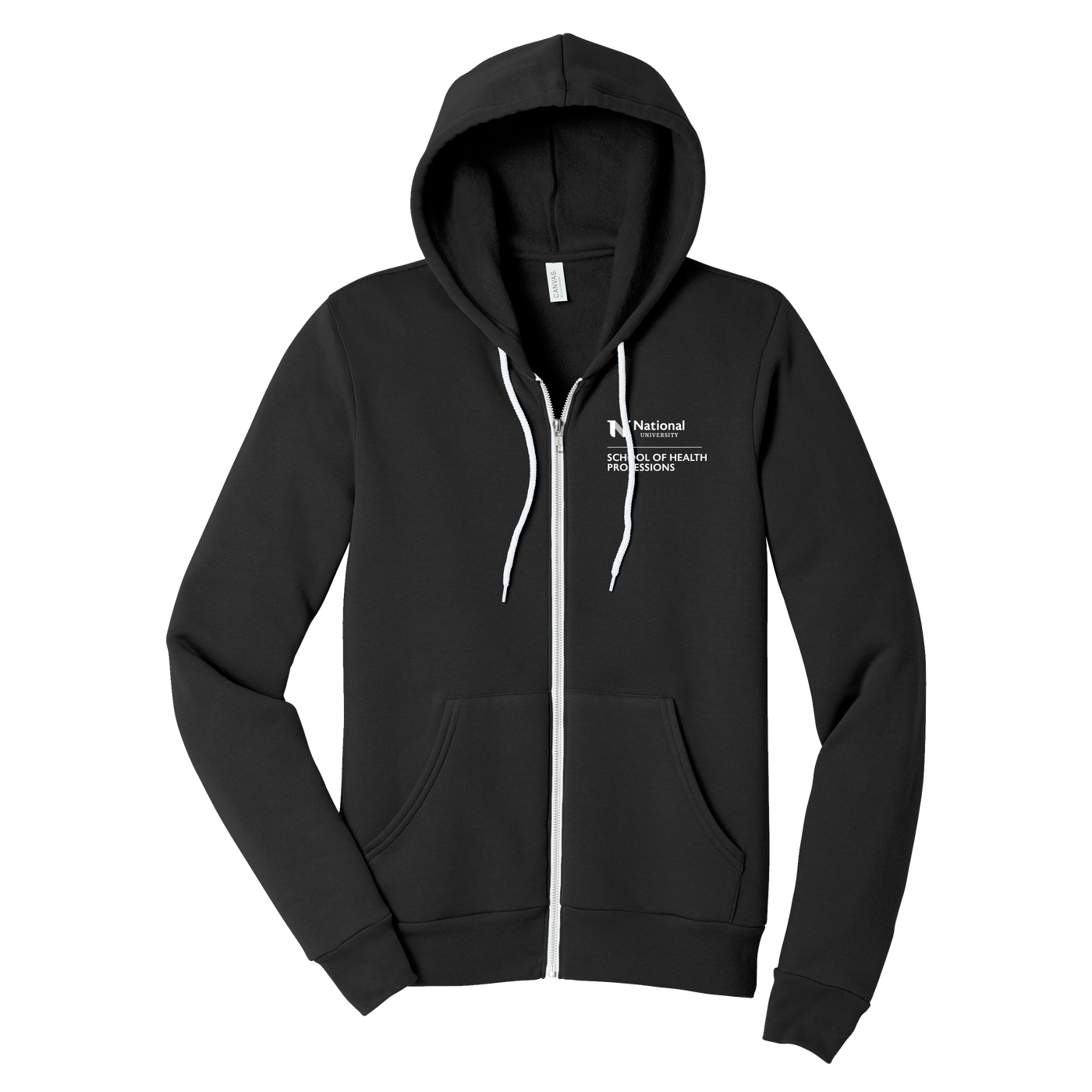 BELLA+CANVAS ® Unisex Sponge Fleece Full-Zip Hoodie - School of Health Professions