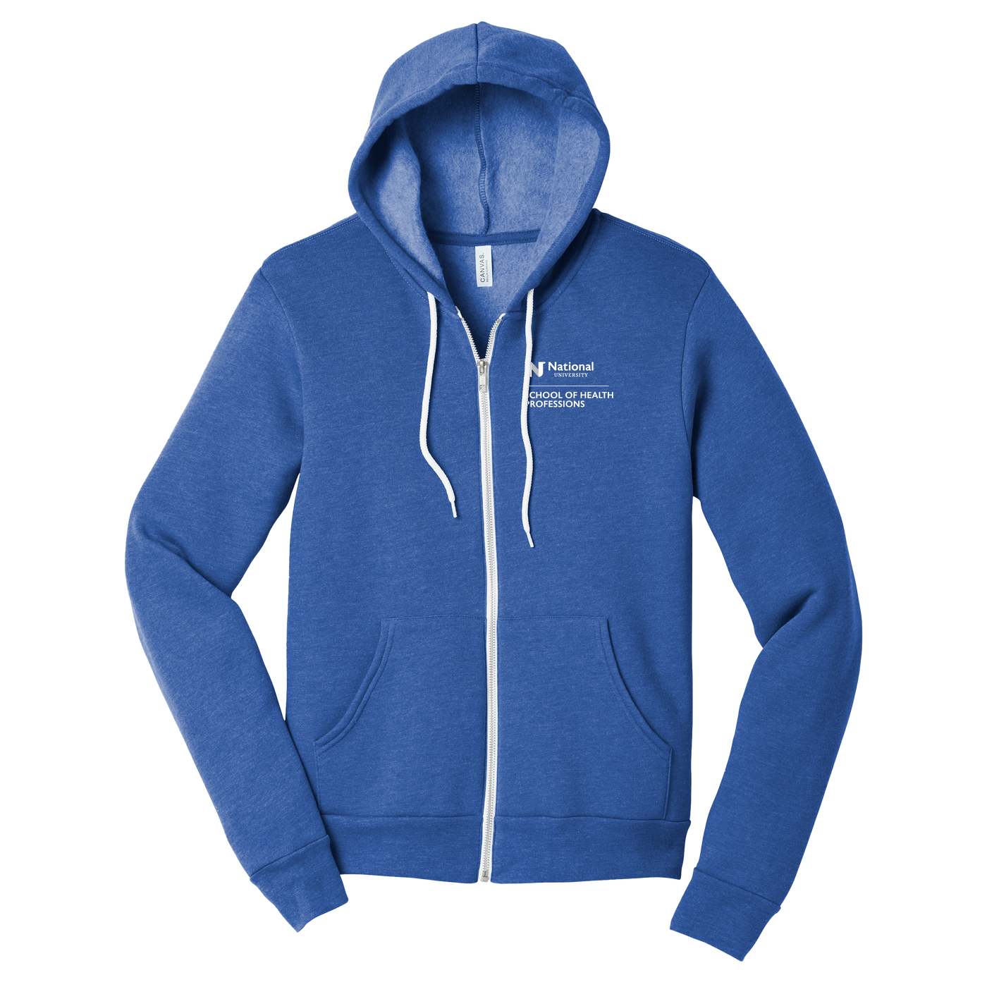 BELLA+CANVAS ® Unisex Sponge Fleece Full-Zip Hoodie - School of Health Professions