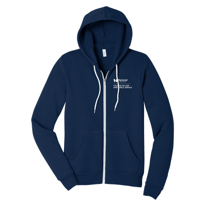 BELLA+CANVAS ® Unisex Sponge Fleece Full-Zip Hoodie - College of Law & Public Service