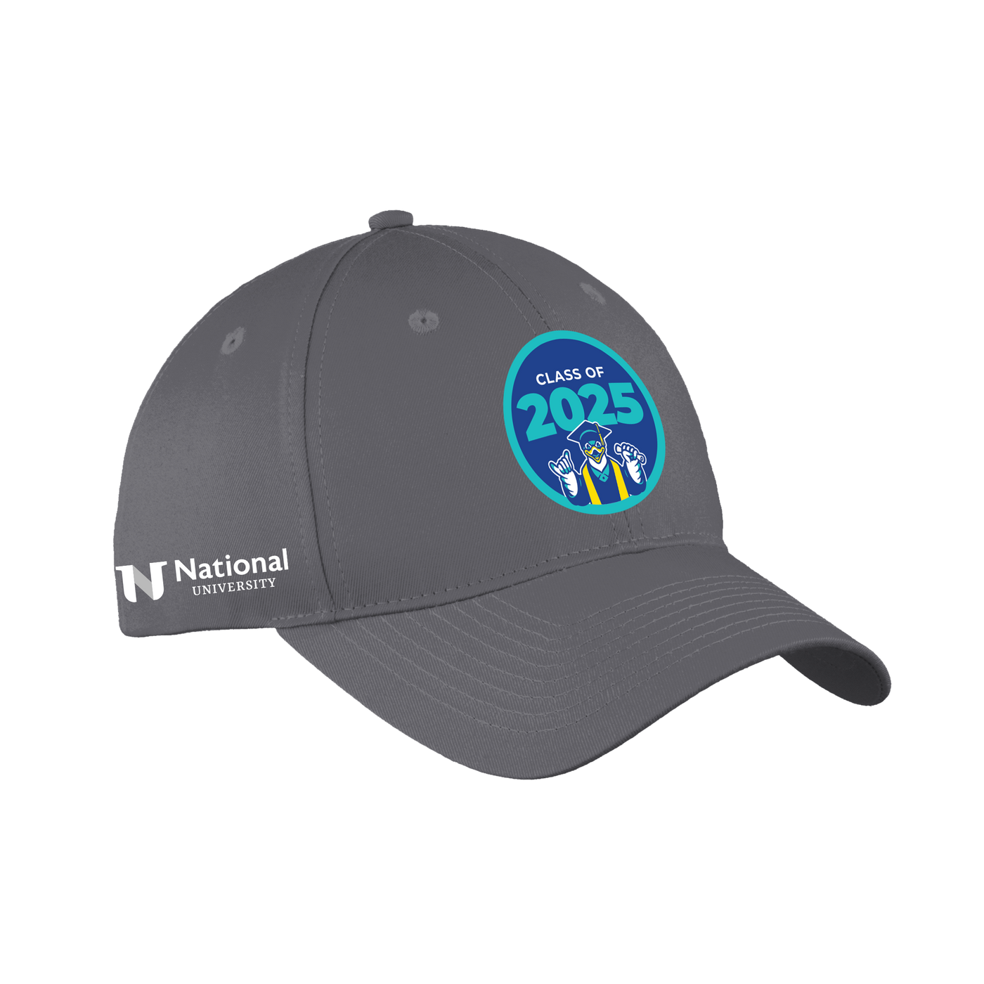 Port & Company® Six-Panel Unstructured Twill Cap - NU Class of 2025 - 1