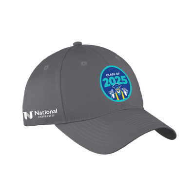 Port & Company® Six-Panel Unstructured Twill Cap - NU Class of 2025 - 1
