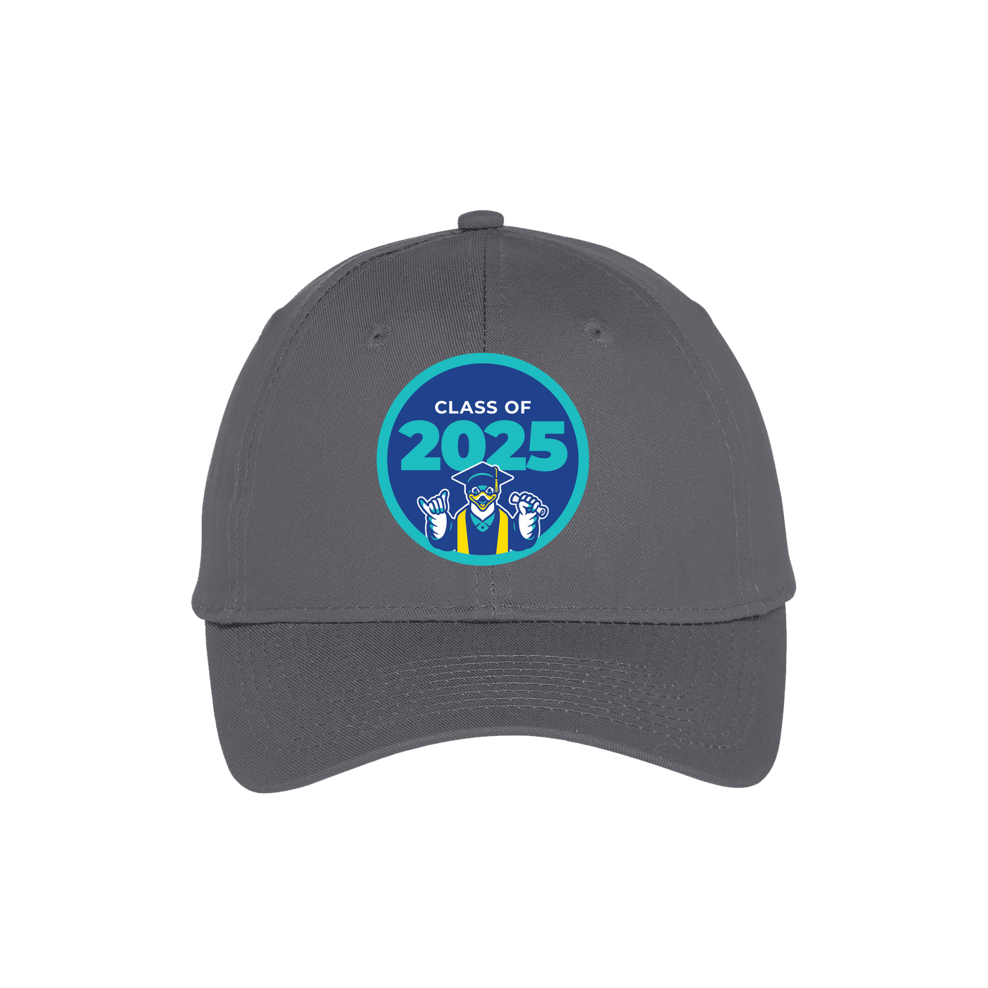 Port & Company® Six-Panel Unstructured Twill Cap - NU Class of 2025 - 1