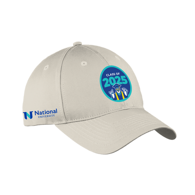 Port & Company® Six-Panel Unstructured Twill Cap - NU Class of 2025 - 1