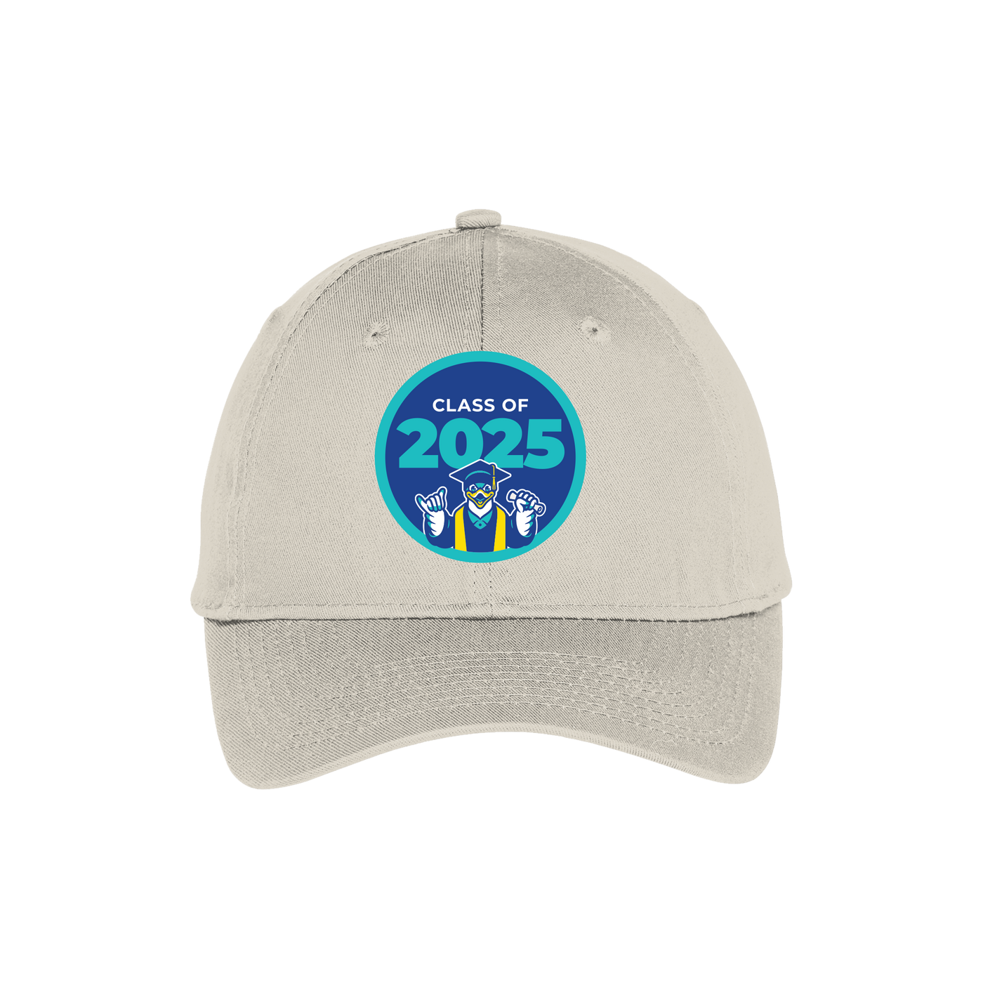 Port & Company® Six-Panel Unstructured Twill Cap - NU Class of 2025 - 1