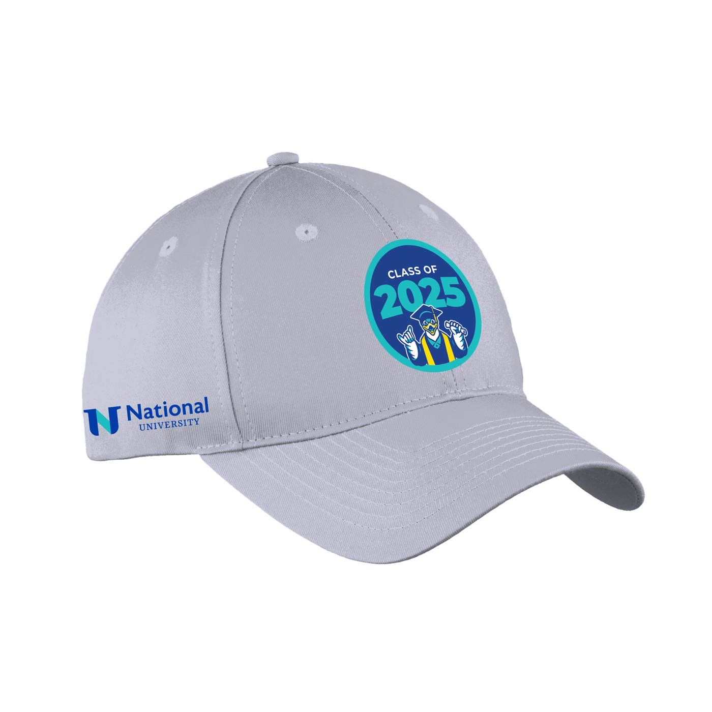 Port & Company® Six-Panel Unstructured Twill Cap - NU Class of 2025 - 1