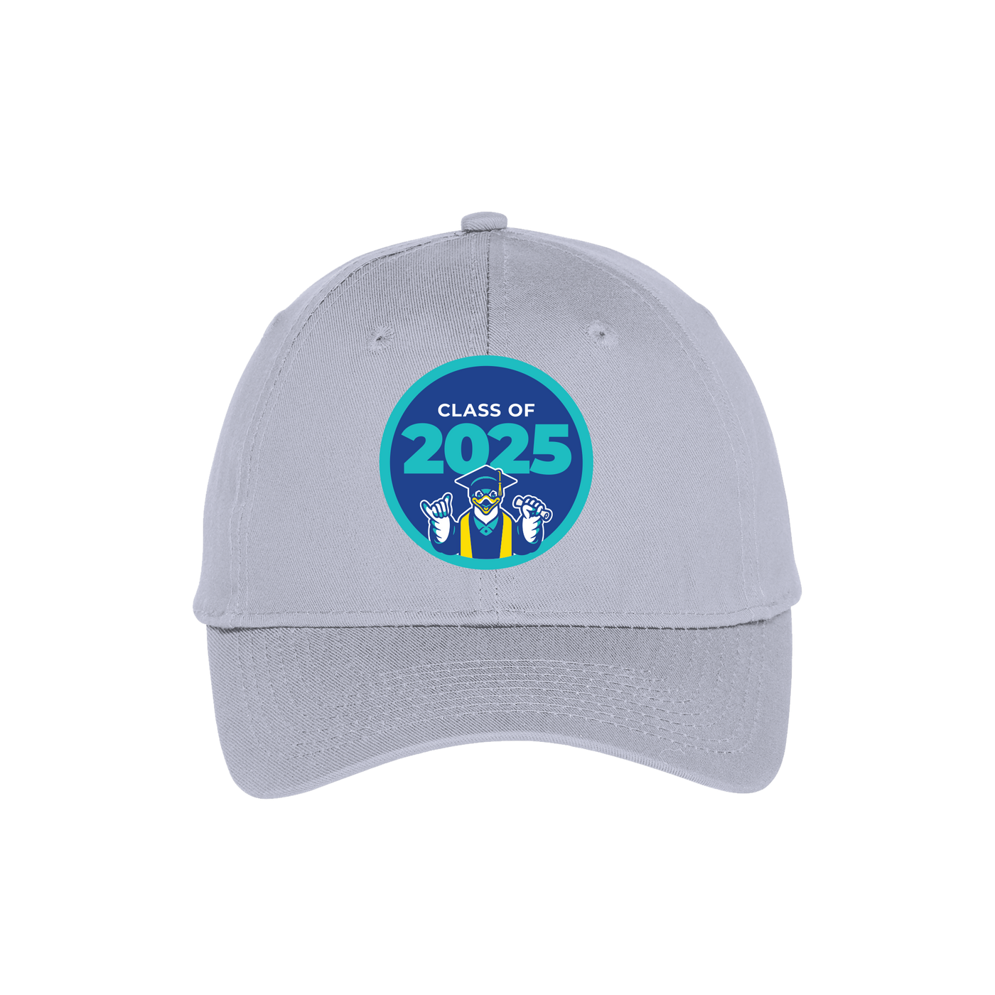 Port & Company® Six-Panel Unstructured Twill Cap - NU Class of 2025 - 1