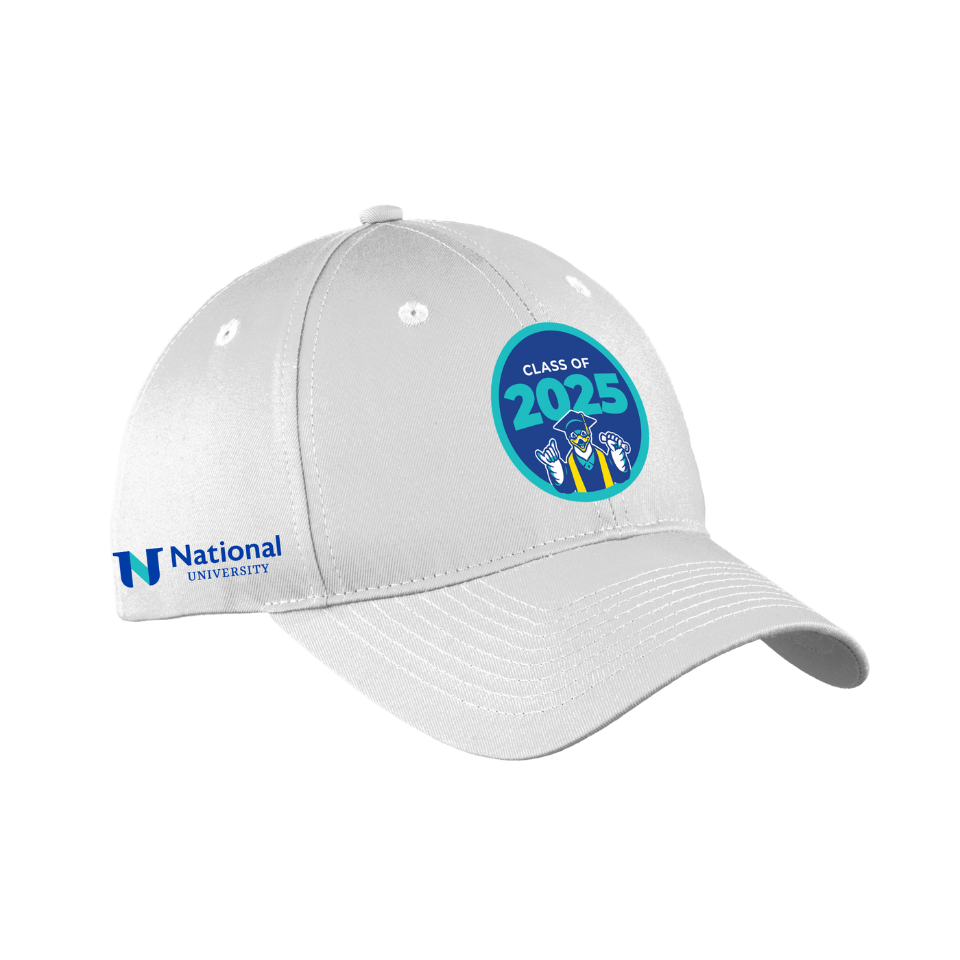 Port & Company® Six-Panel Unstructured Twill Cap - NU Class of 2025 - 1