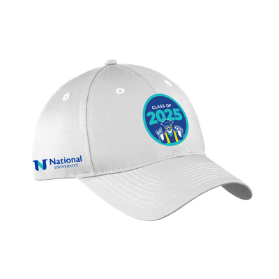 Port & Company® Six-Panel Unstructured Twill Cap - NU Class of 2025 - 1
