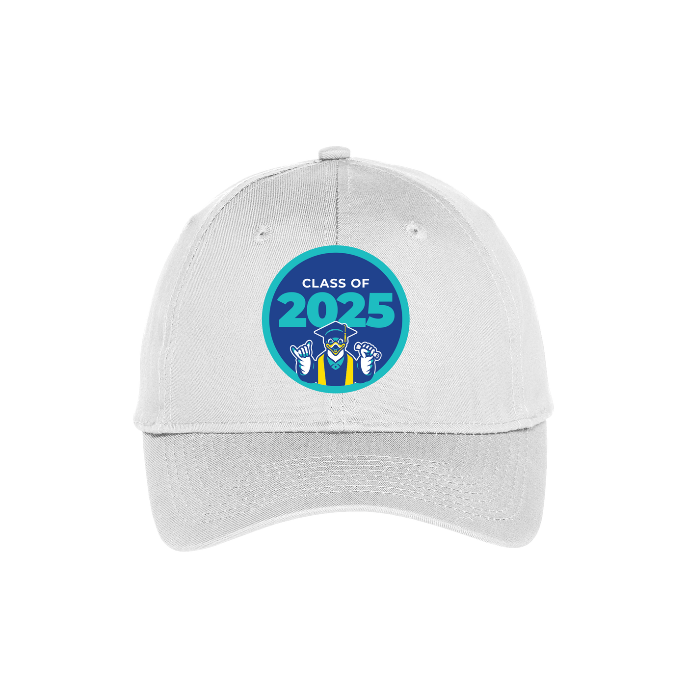 Port & Company® Six-Panel Unstructured Twill Cap - NU Class of 2025 - 1
