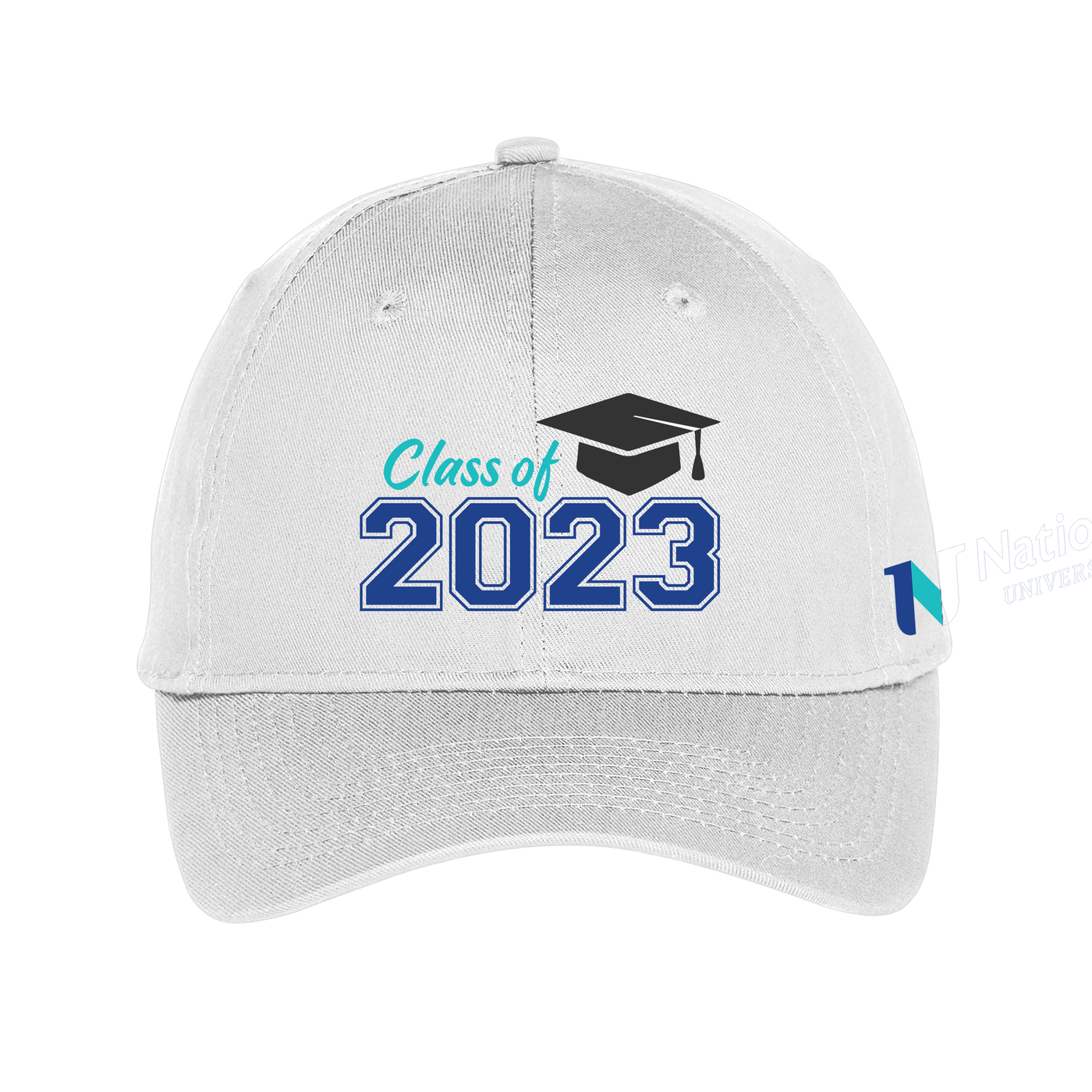 Port & Company® Six-Panel Unstructured Twill Cap - NU Class of 2023