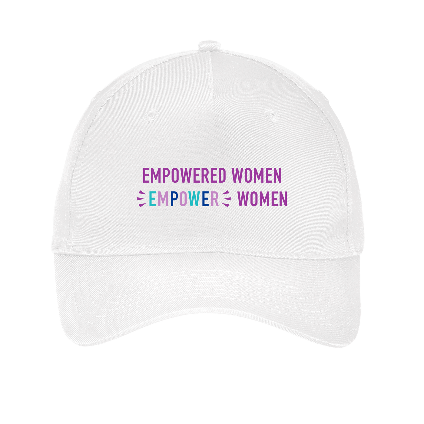 Port & Company® - Five-Panel Twill Cap - Women's History 2024 - 1