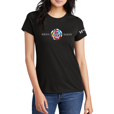 District Made® Ladies Perfect Tri® Crew Tee - 2024 Hispanic Heritage 2