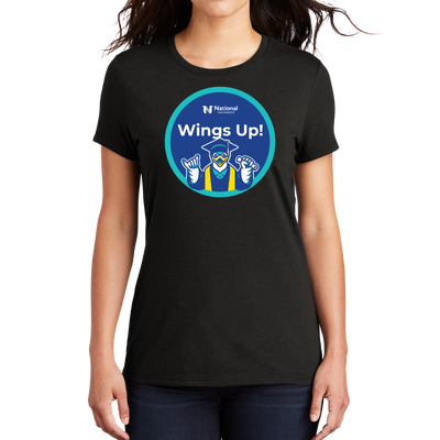 District Made® Ladies Perfect Tri® Crew Tee - NU Class of 2025 - 2