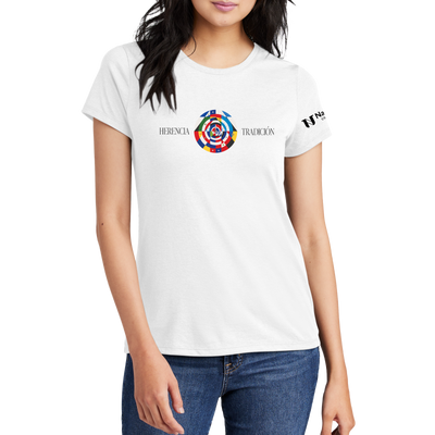 District Made® Ladies Perfect Tri® Crew Tee - 2024 Hispanic Heritage 2