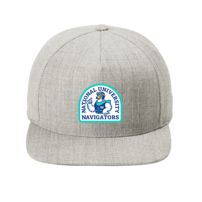 Sport-Tek® Yupoong® Premium 5-Panel Snapback Cap - Navi - Learning Experience