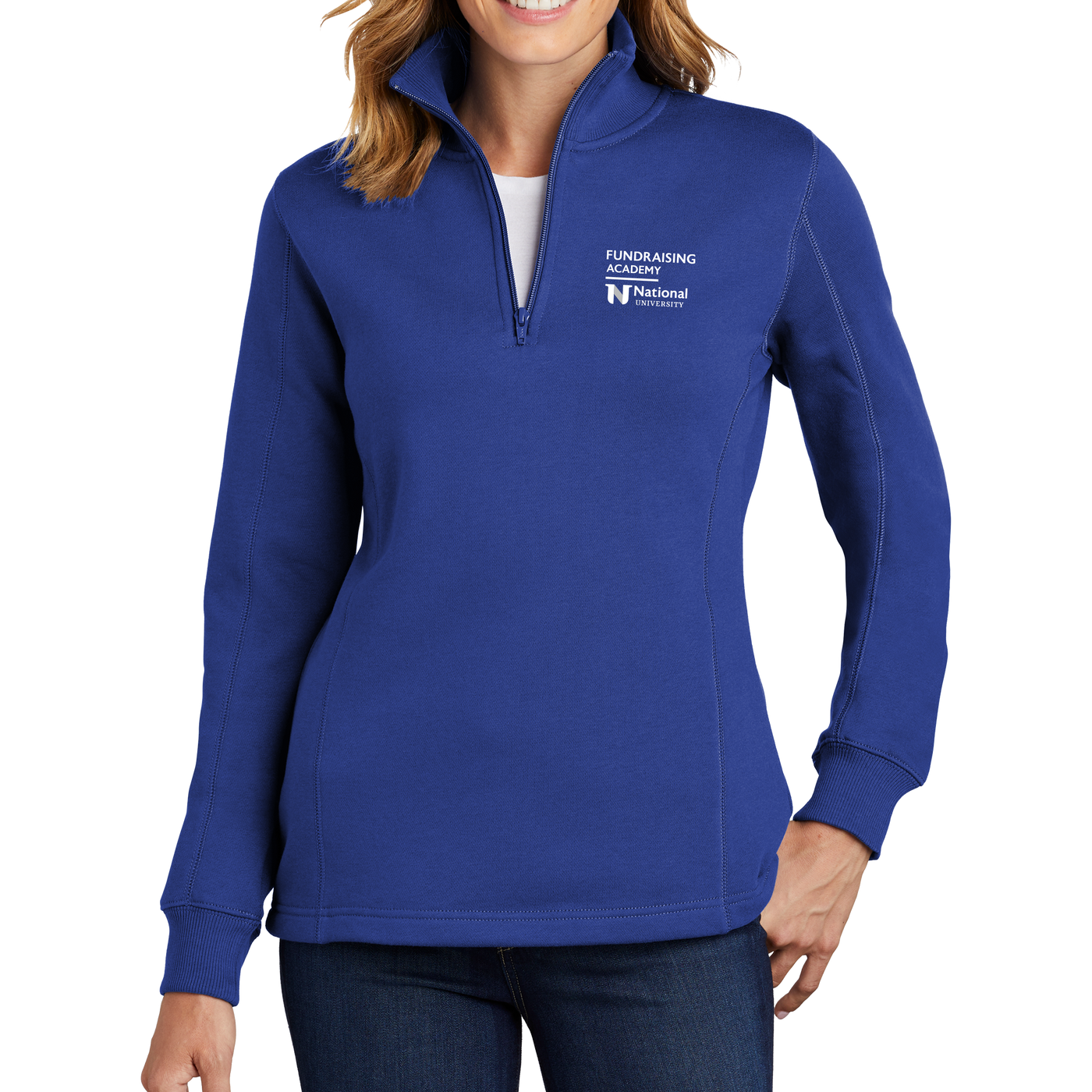 Sport-Tek® Ladies 1/4-Zip Sweatshirt - Fundraising Academy