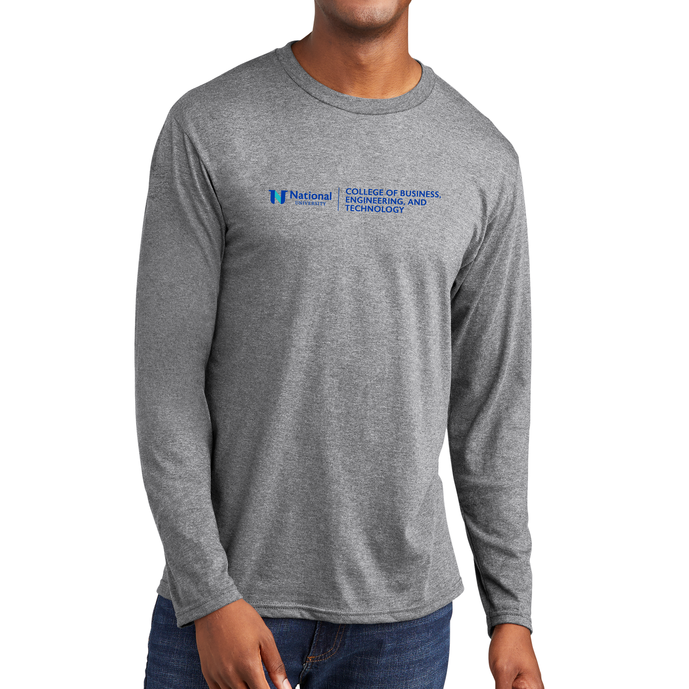 Port & Company Unisex Long Sleeve Fan Favorite Tee - College of Business, Engineering, & Technology