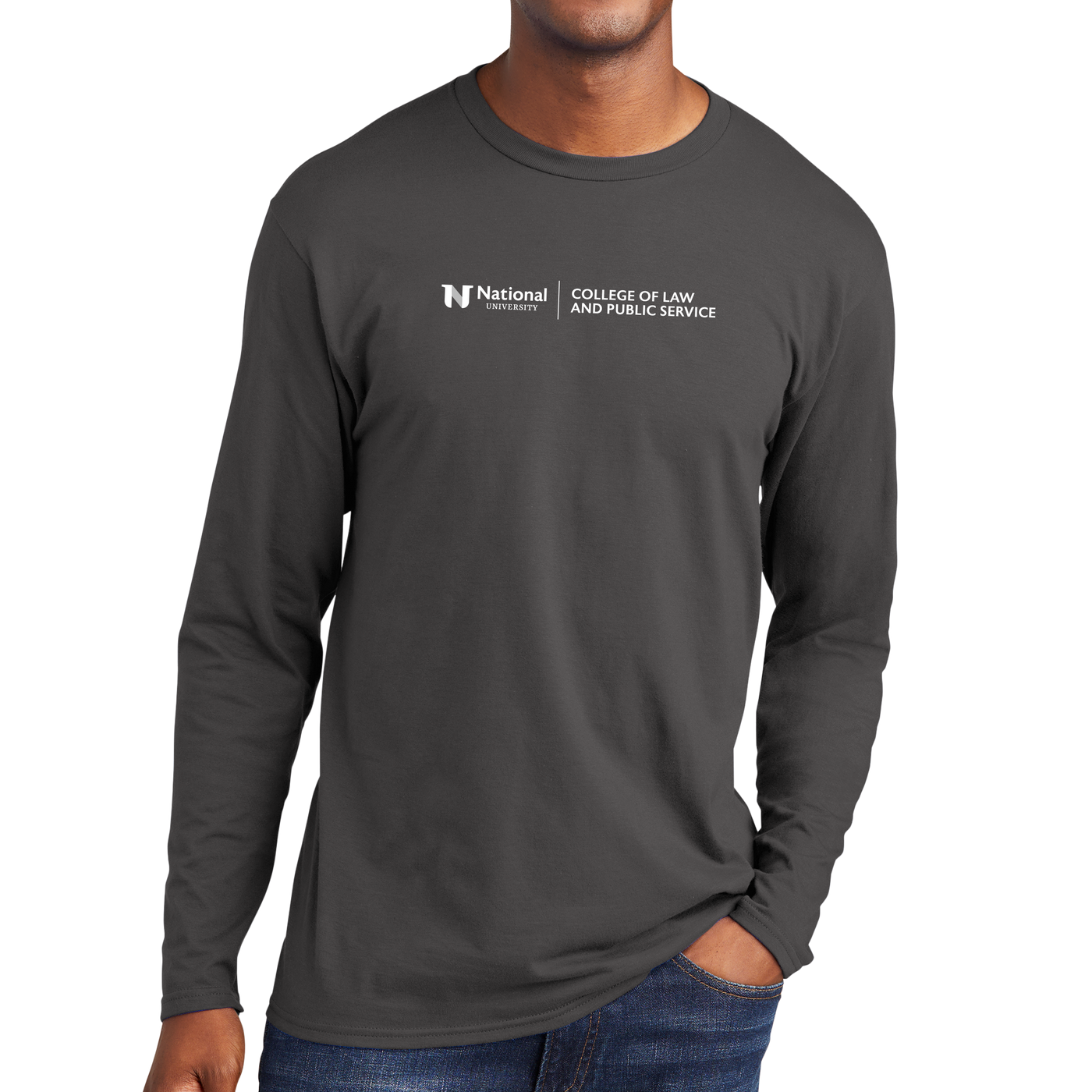 Port & Company Unisex Long Sleeve Fan Favorite Tee - College of Law & Public Service
