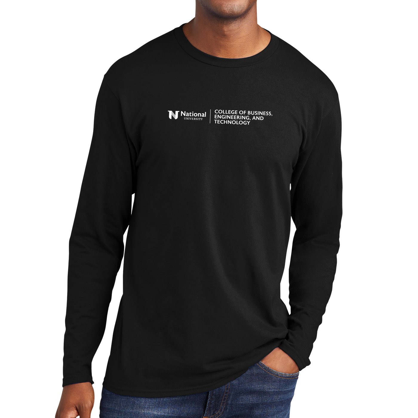 Port & Company Unisex Long Sleeve Fan Favorite Tee - College of Business, Engineering, & Technology