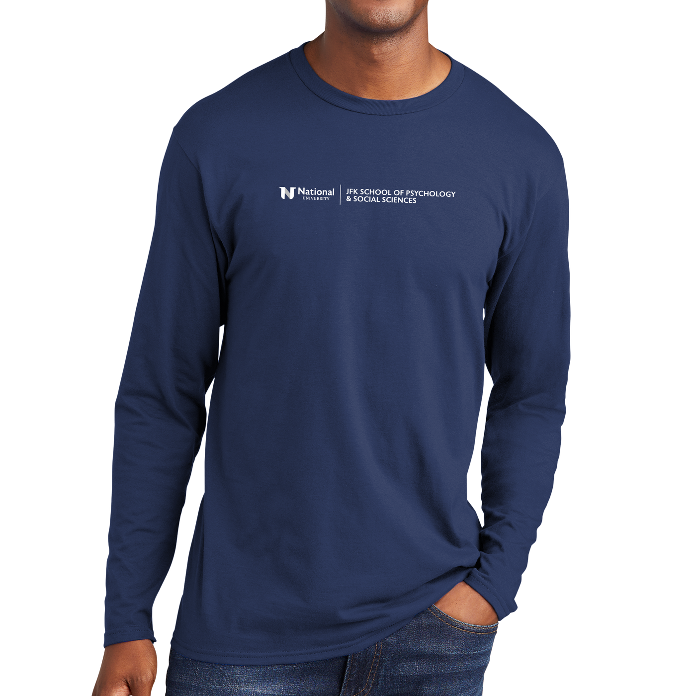 Port & Company Unisex Long Sleeve Fan Favorite Tee - JFK School of Psychology & Social Sciences