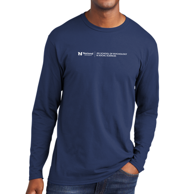 Port & Company Unisex Long Sleeve Fan Favorite Tee - JFK School of Psychology & Social Sciences