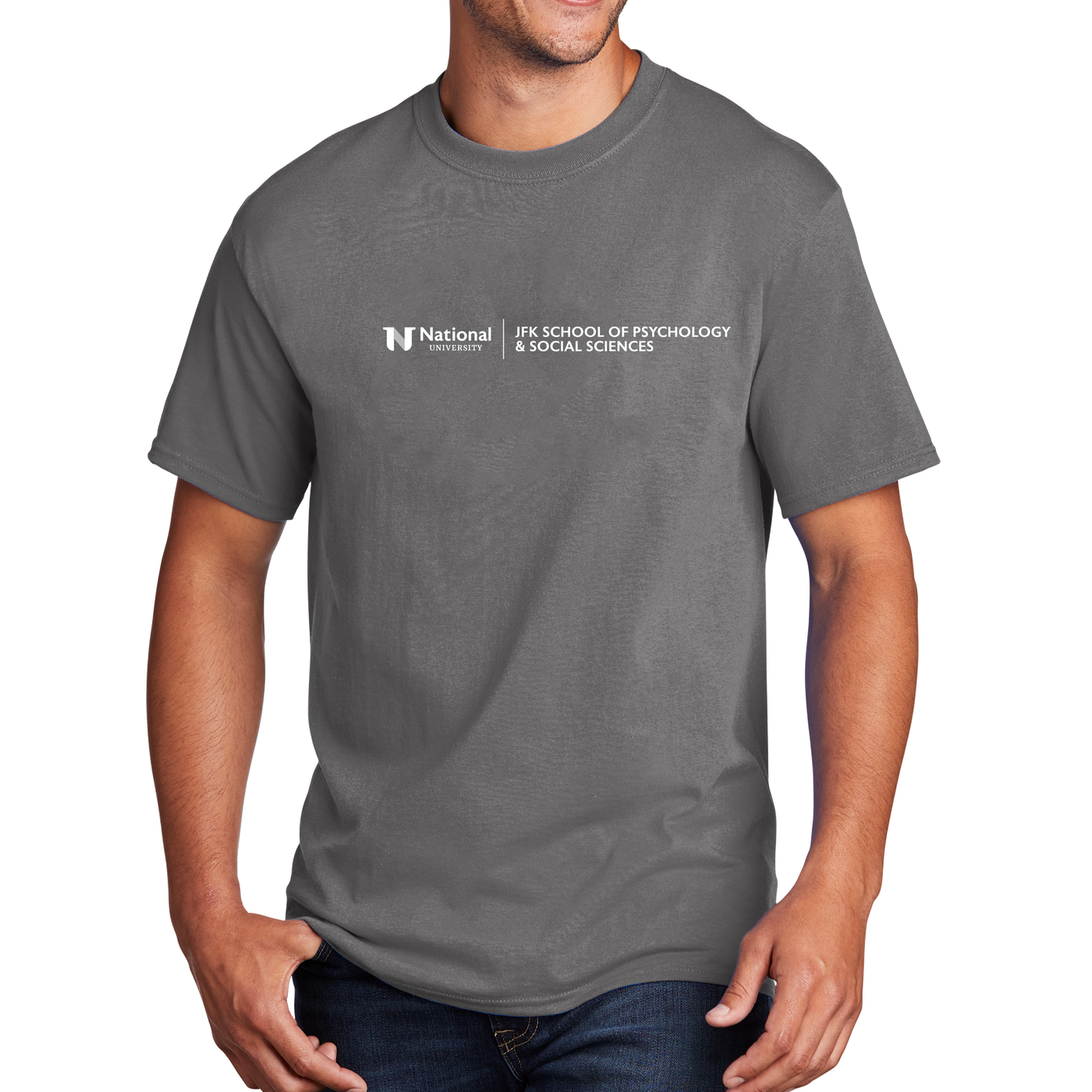 Port & Company® Unisex Core Cotton Tee - JFK School of Psychology & Social Sciences