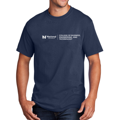 Port & Company® Unisex Core Cotton Tee - College of Business, Engineering, & Technology