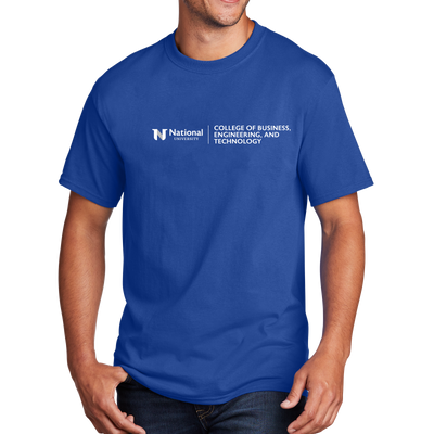 Port & Company® Unisex Core Cotton Tee - College of Business, Engineering, & Technology