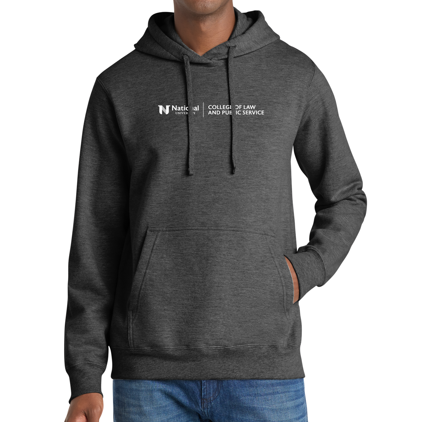 Port & Company® Fan Favorite™ Fleece Pullover Hooded Sweatshirt - College of Law & Public Service