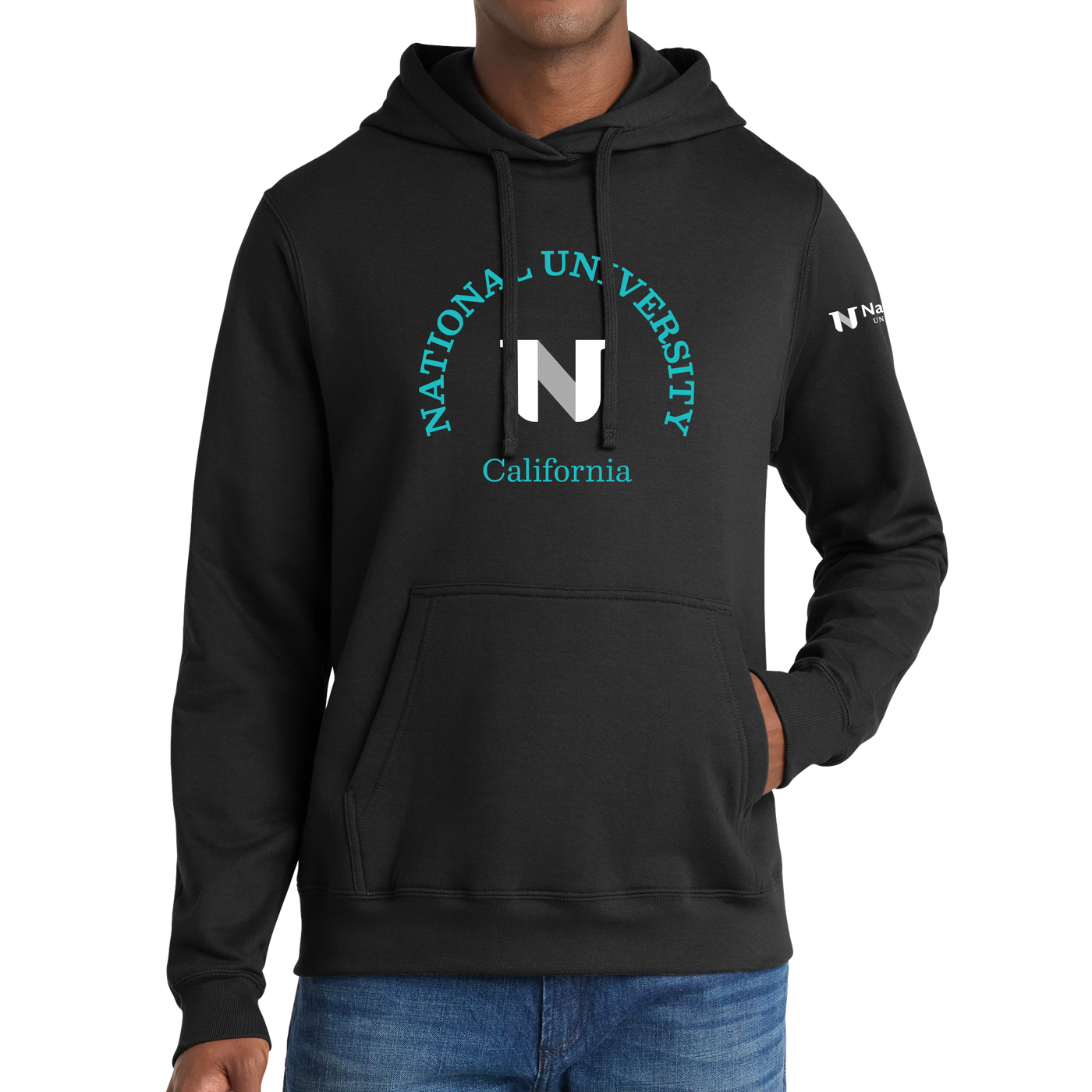 Port & Co™ Fan Favorite™ Fleece Pullover Hooded Sweatshirt - NU Custom Location