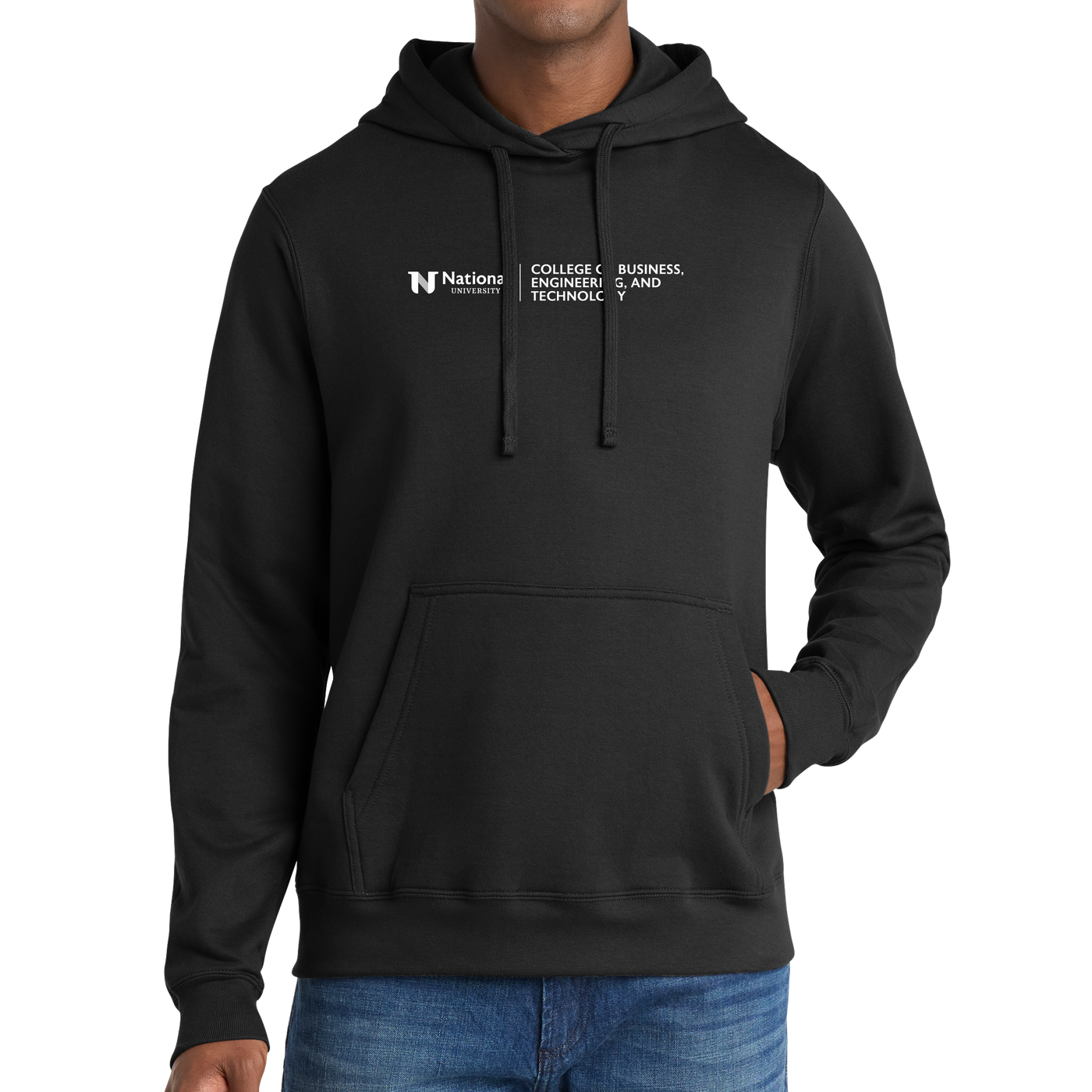 Port & Company® Fan Favorite™ Fleece Pullover Hooded Sweatshirt - College of Business, Engineering, & Technology