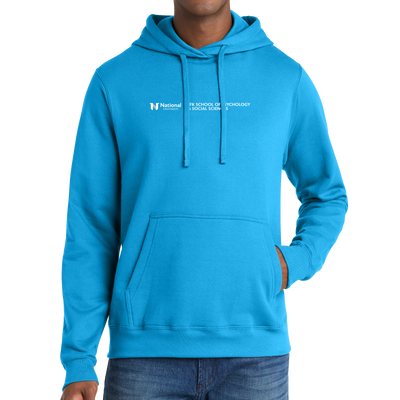 Port & Company® Fan Favorite™ Fleece Pullover Hooded Sweatshirt - JFK School of Psychology & Social Sciences