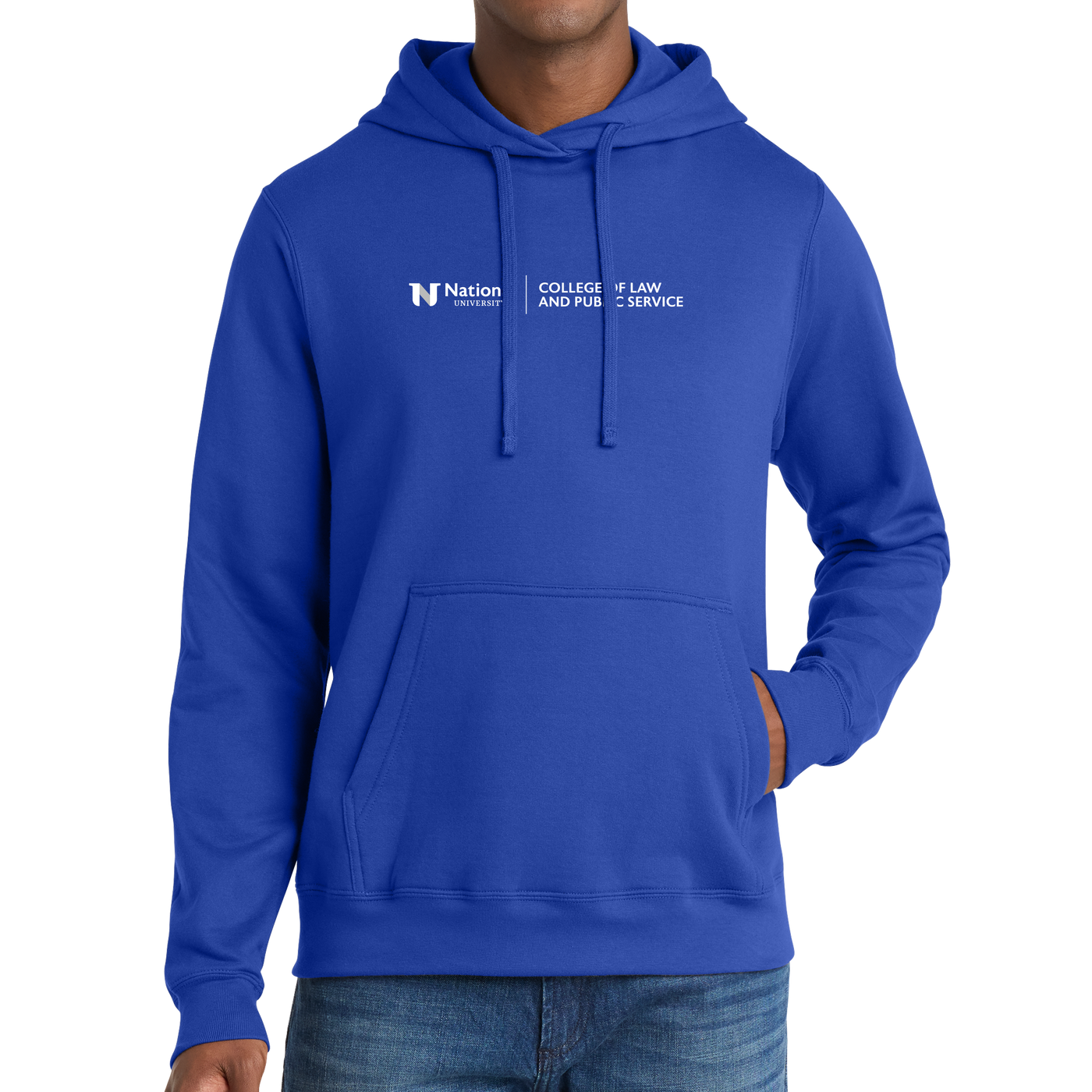 Port & Company® Fan Favorite™ Fleece Pullover Hooded Sweatshirt - College of Law & Public Service