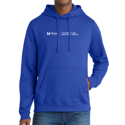 Port & Company® Fan Favorite™ Fleece Pullover Hooded Sweatshirt - College of Law & Public Service