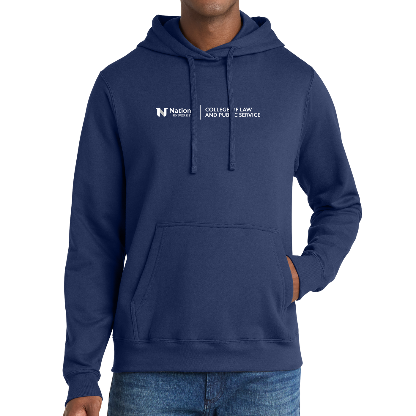 Port & Company® Fan Favorite™ Fleece Pullover Hooded Sweatshirt - College of Law & Public Service