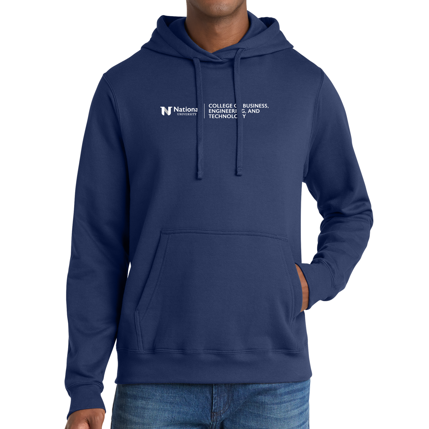 Port & Company® Fan Favorite™ Fleece Pullover Hooded Sweatshirt - College of Business, Engineering, & Technology