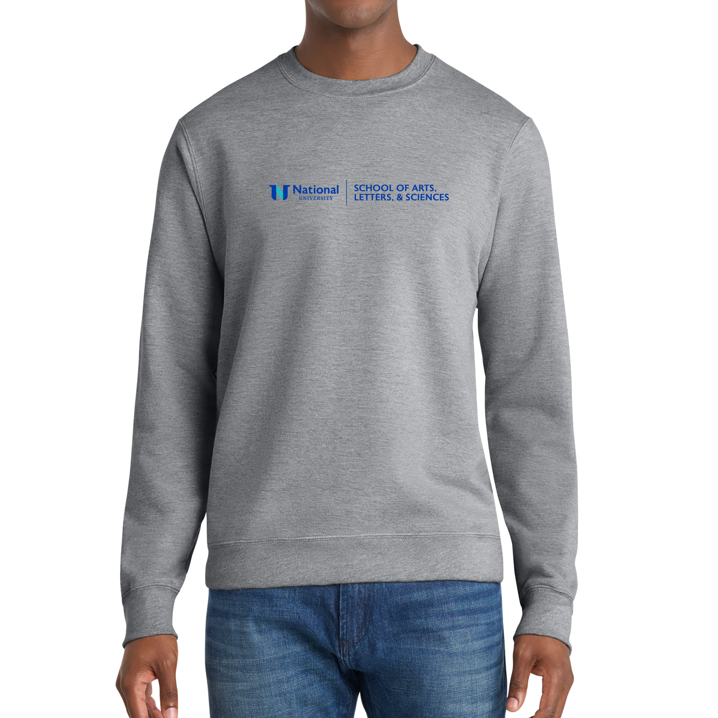Port & Company® Fan Favorite™ Fleece Crewneck Sweatshirt - School of Arts, Letters, & Sciences