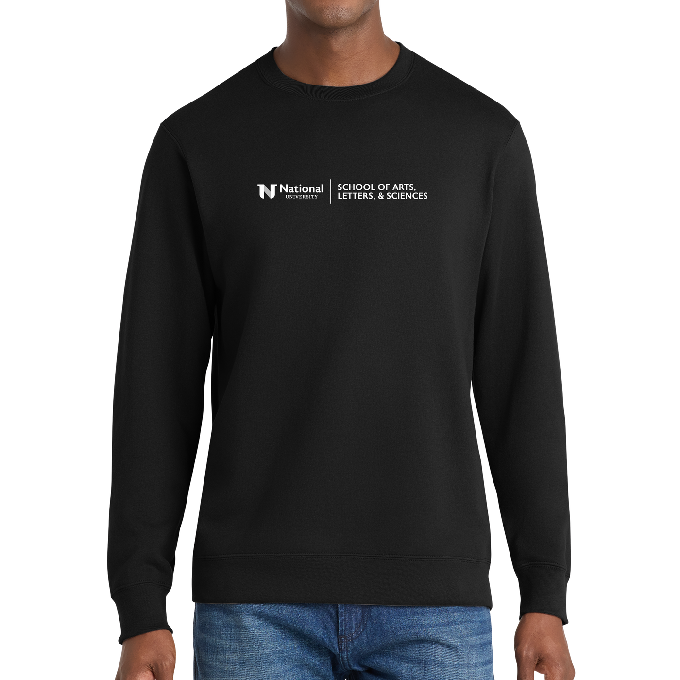Port & Company® Fan Favorite™ Fleece Crewneck Sweatshirt - School of Arts, Letters, & Sciences