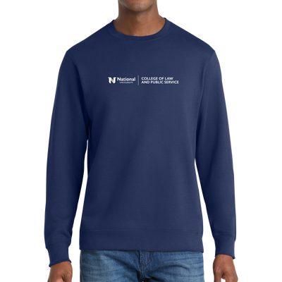 Port & Company® Fan Favorite™ Fleece Crewneck Sweatshirt - College of Law & Public Service