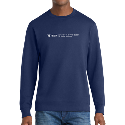 Port & Company® Fan Favorite™ Fleece Crewneck Sweatshirt - JFK School of Psychology & Social Sciences