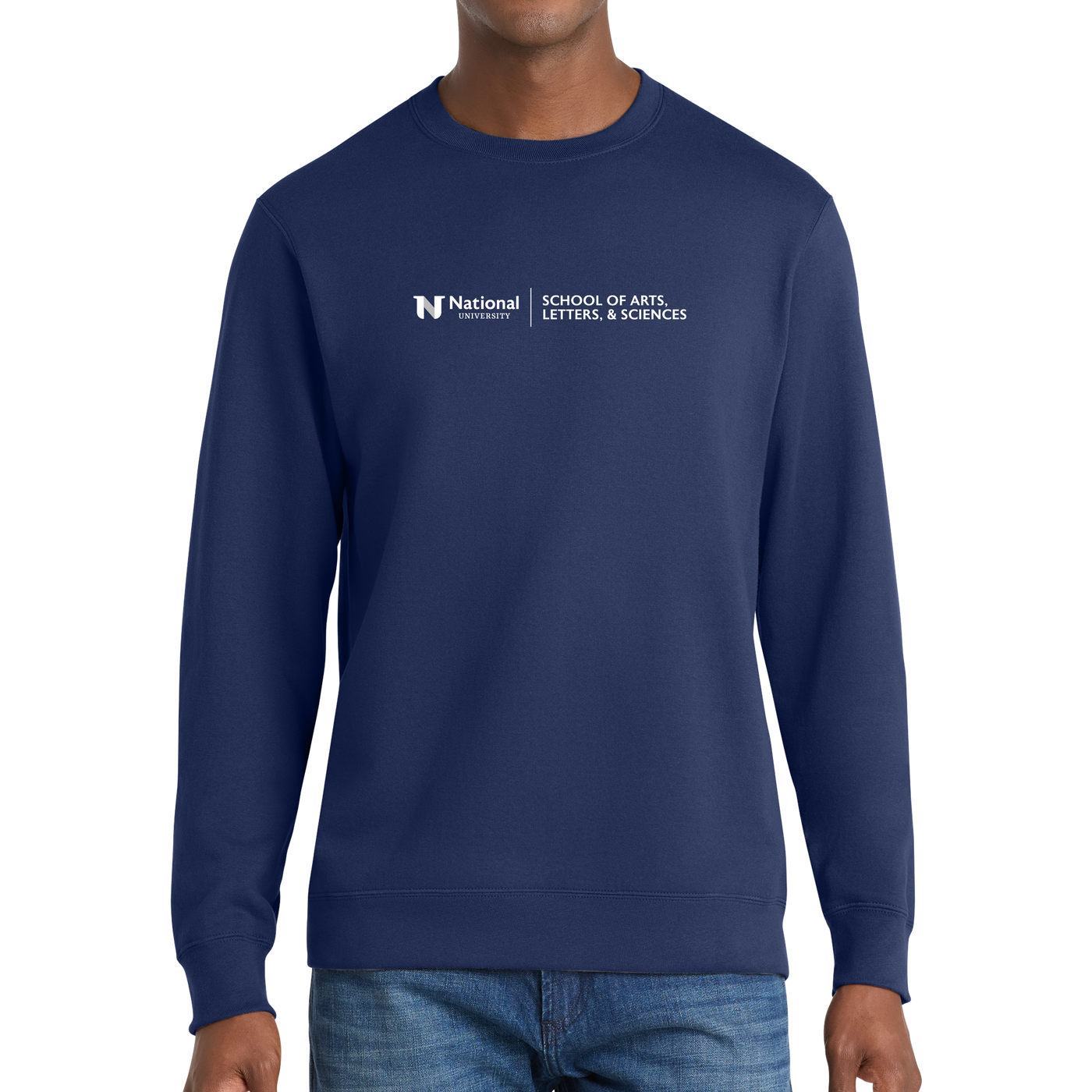 Port & Company® Fan Favorite™ Fleece Crewneck Sweatshirt - School of Arts, Letters, & Sciences