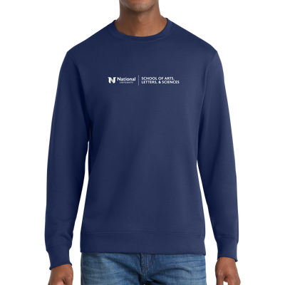 Port & Company® Fan Favorite™ Fleece Crewneck Sweatshirt - School of Arts, Letters, & Sciences