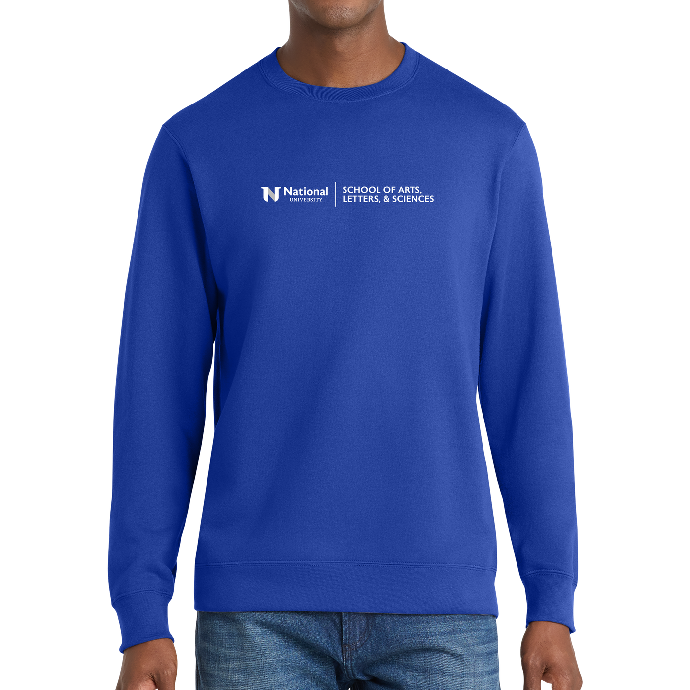 Port & Company® Fan Favorite™ Fleece Crewneck Sweatshirt - School of Arts, Letters, & Sciences